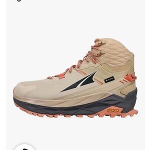 Altra Women's Olympus 5 Hike Sand and Black Shoes